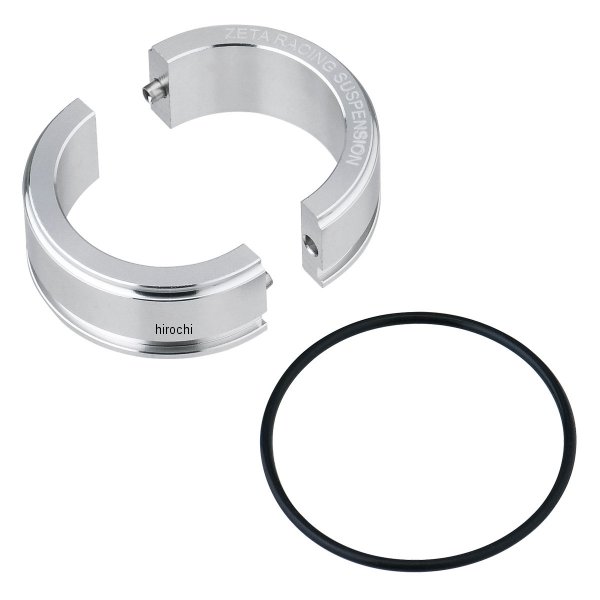 C0352 ジータ ZETA リヤショック用 ローダウンアウターキット φ46 -50mm シルバー