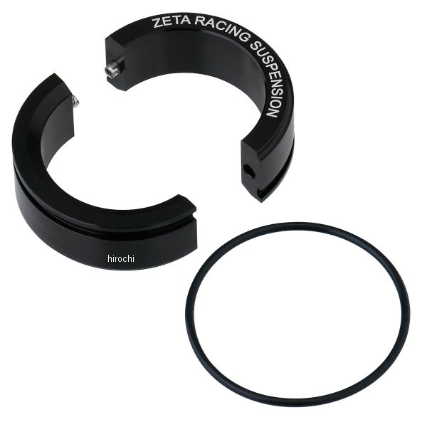 C0353 ジータ ZETA リヤショック用 ローダウンアウターキット φ50 -50mm 黒