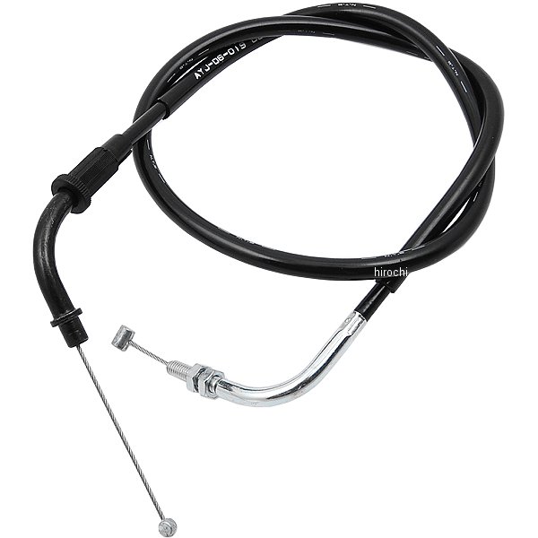 AYJ-06-019 NTB スロットルケーブル 引き側 87年-96年 ビラーゴ250 フラットハンドル車 3DM-26311-02、3DM-26311-00、3DM-26311-01