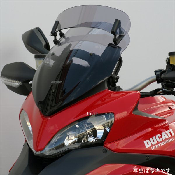 MVT815 エムアールエー MRA スクリーン ヴァリオツーリング スモーク 09年-12年 ドゥカティ ムルチストラーダ1200
