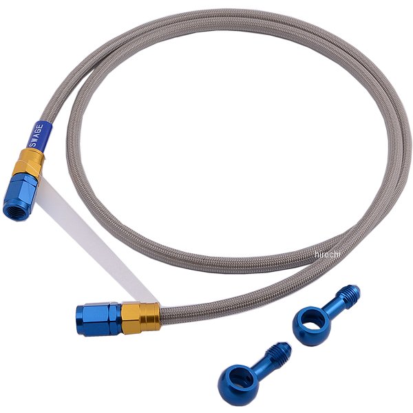 PAC526 スウェッジライン SWAGE-LINE クラッチホースキット 08年-12年 ハヤブサ GSX1300R ゴールド/青 クリア