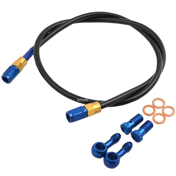 PACB158 スウェッジライン SWAGE-LINE クラッチホースキット 06年-07年 VFR800 ABS ゴールド/青 スモーク