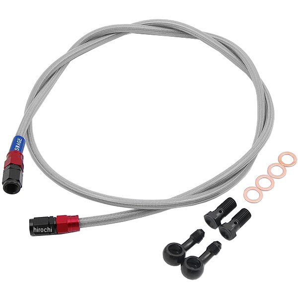 RAC133 スウェッジライン SWAGE-LINE クラッチホースキット 03年-07年 CB1300 赤/黒 クリア