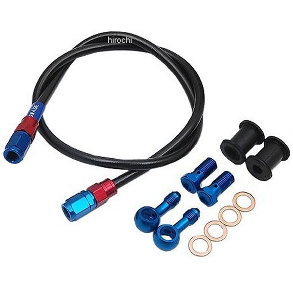SAFB177 スウェッジライン SWAGE-LINE フロント ブレーキホースキット 11年以降 CBR250R 赤/青 スモーク