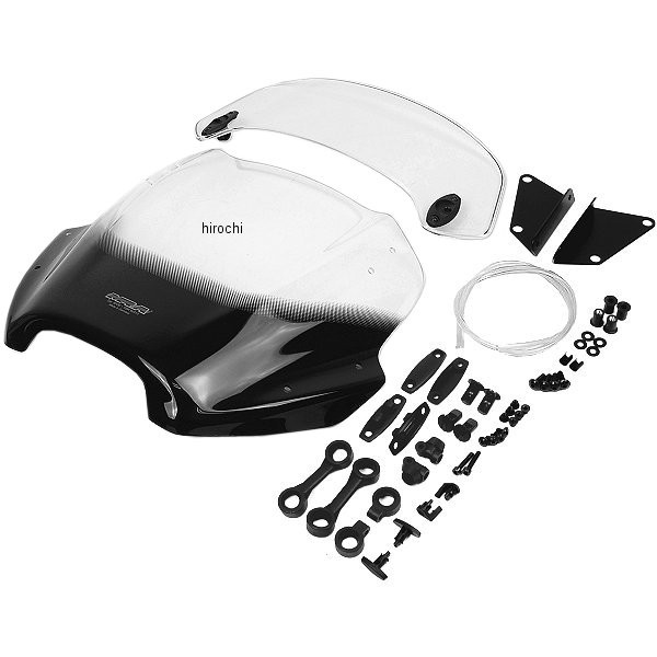 XCM647C エムアールエー MRA スクリーン エクスクリーン クリア 10年-14年 カワサキ ヴェルシス650