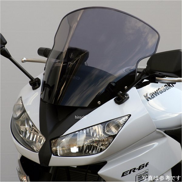 MT644K エムアールエー MRA スクリーン ツーリング ブラック 09年-11年 カワサキ ER-6f/650R ニンジャ650R