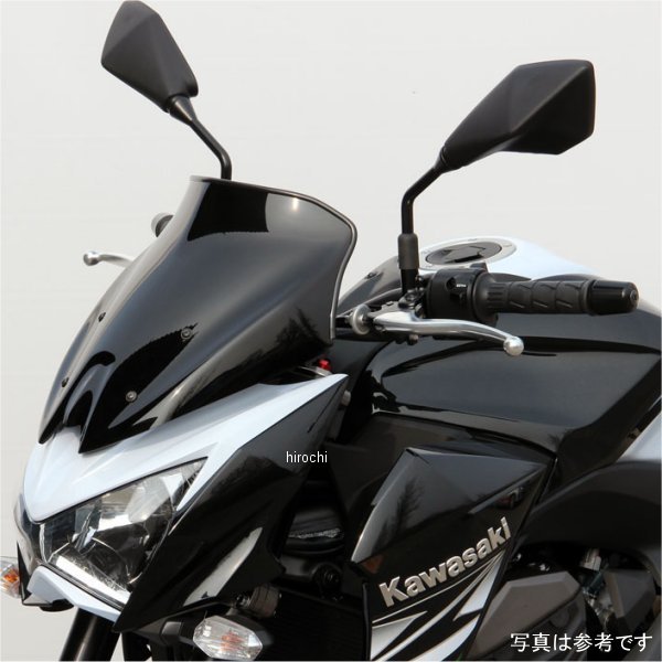 MS660K エムアールエー MRA スクリーン スポイラー ブラック 13年-16年 カワサキ Z800 ZR800A