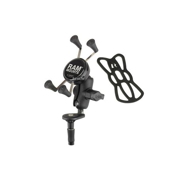 RAM-B-176-A-UN7U ラムマウント RAM MOUNT Xグリップ&ステムマウント スマートフォン用 テザー付 黒