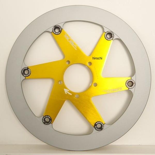 ベルリンガー BERINGER AERONALディスク ステンレス 左 ゴールド 09年-15年 スズキ グラディウス 650