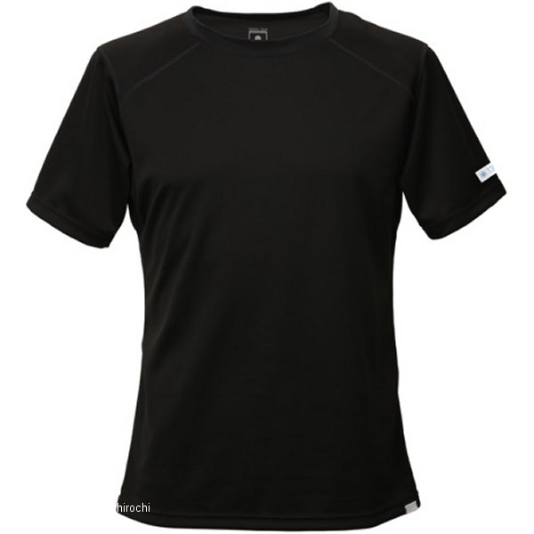 25170056 フリーズテック FREEZE TECH 冷感シャツ 半袖クルーネック レギュラーフィット パフォーマンスライン 黒 2XLサイズ