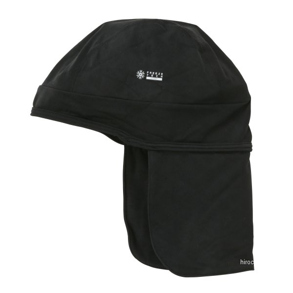 25171575 フリーズテック FREEZE TECH 冷感インナーキャップ垂れ付 黒 フリーサイズ