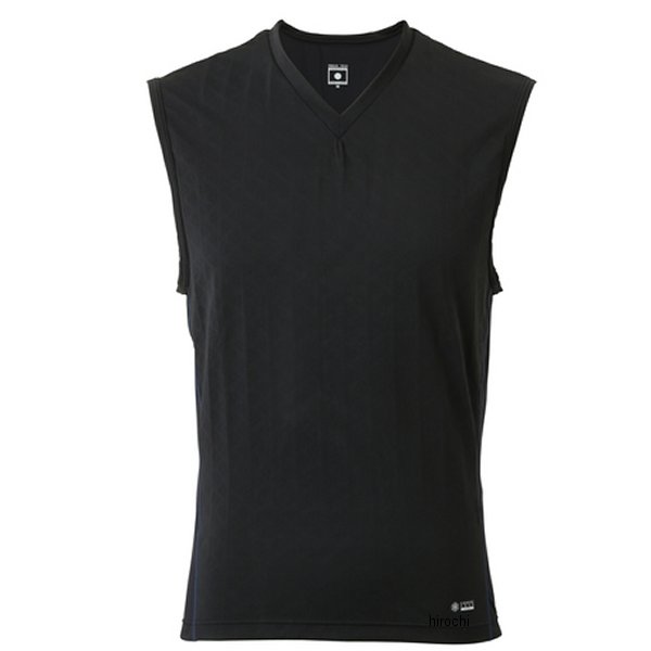 25171515 フリーズテック FREEZE TECH 冷感ノースリーブ Vネックシャツ パフォーマンスライン 黒 レディースサイズ