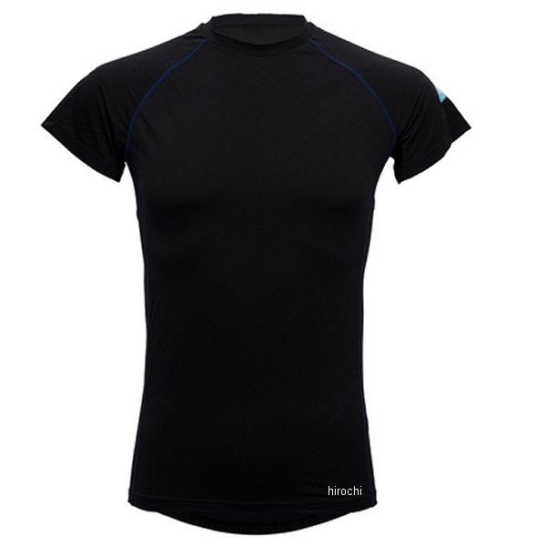 25151618 フリーズテック FREEZE TECH 冷感半袖クルーネックシャツ 黒 2XLサイズ