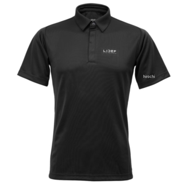 25151670 フリーズテック FREEZE TECH 冷感ベンチレーション付きポロシャツ 黒 2XLサイズ