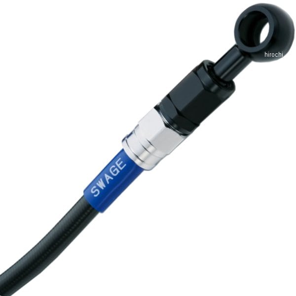 BAFB0026 スウェッジライン SWAGE-LINE フロント ブレーキホース 17年以降 CRF250 RALLY 黒 スモーク