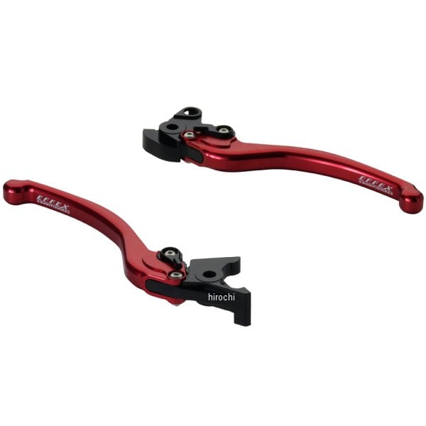 EAL013R エフェックス EFFEX スムースフィットレバー ホンダ 赤