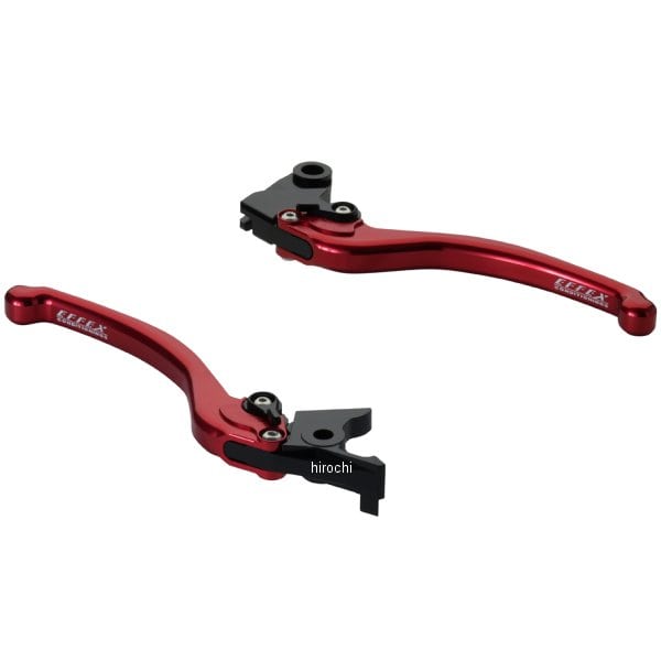 EAL018R エフェックス EFFEX スムースフィットレバー カワサキ 赤