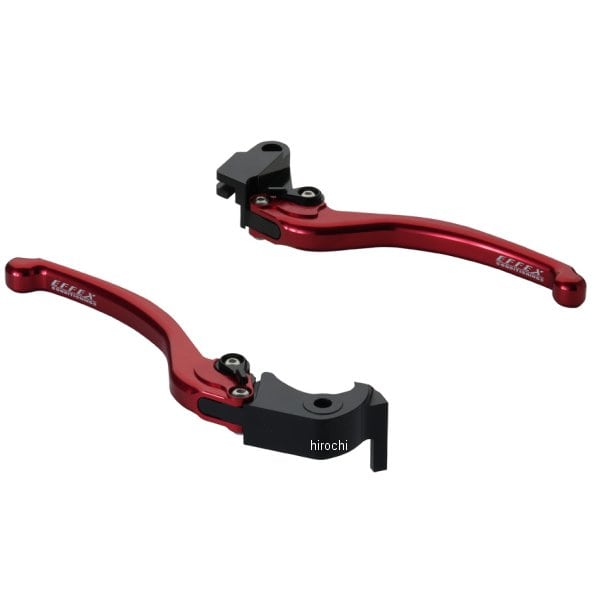 EAL028R エフェックス EFFEX スムースフィットレバー Z900RS、Ninja1000 赤