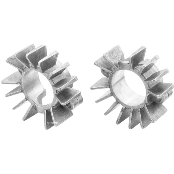 MMU507 モートーンカスタムズ エキゾーストクランプ フィン 16年-25年 トライアンフ StreetTwin ブラスト