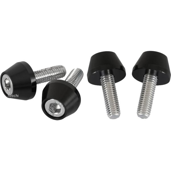 OTSX4015B モートーンカスタムズ リアショック ドレスアップボルト 16年-25年 トライアンフ StreetTwin 黒 4個入り