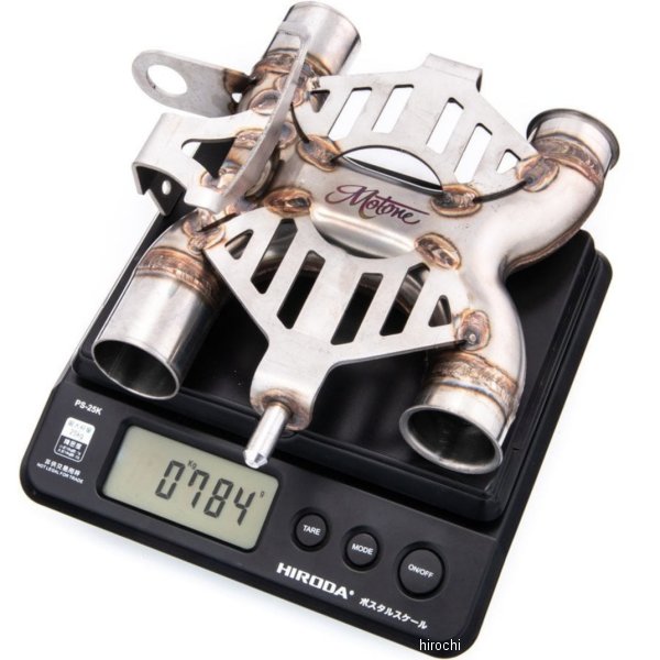 MTE120 モートーンカスタムズ Xパイプ 触媒レスキット 16年-20年 トライアンフ StreetTwin ステー付き