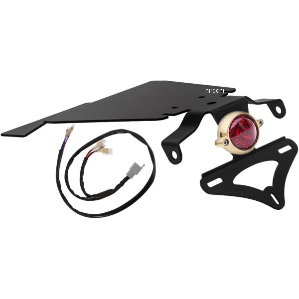 CBS-T-002+MEL520 モートーンカスタムズ フェンダーレスキット ELDORADO LEDライト 02年-15年 トライアンフ Bonneville T100 ブラス