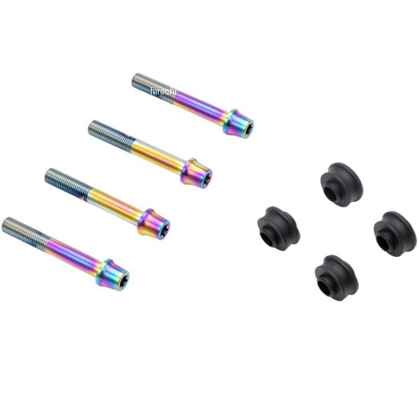 CBY-01ATT ブレンボ brembo オフセットカラーマウントボルトセット テーパーキャップ 14年-22年 MT-09/SP チタン