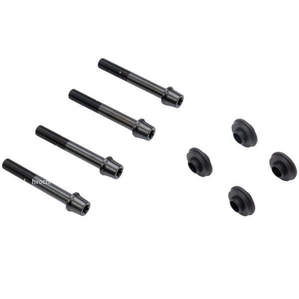 CBY-04BTB ブレンボ brembo オフセットカラーマウントボルトセット テーパーキャップ 18年-20年 TRACER900/GT 黒