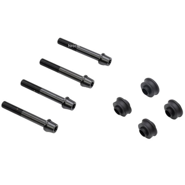 CBY-06ATB ブレンボ brembo オフセットカラーマウントボルトセット テーパーキャップ 22年-23年 YZF-R7 黒