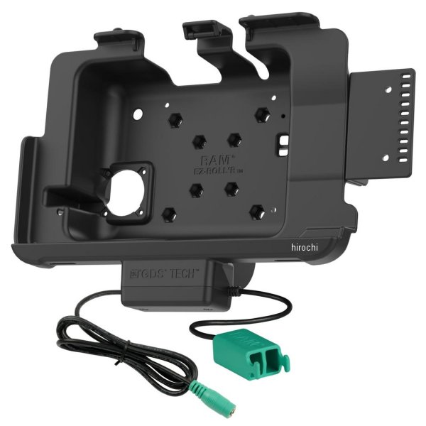 RAM-HOL-ZE21PD2U ラムマウント RAM Mounts タフドック Zebra ET4x10インチ専用 パワージャック/デュアルポート付 ボール無