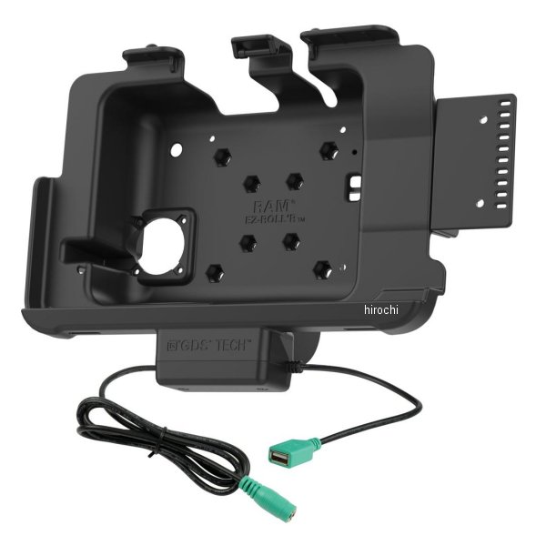 RAM-HOL-ZE21PDU ラムマウント RAM Mounts タフドック Zebra ET4x10インチ専用 パワージャック/シングルポート付 ボール無