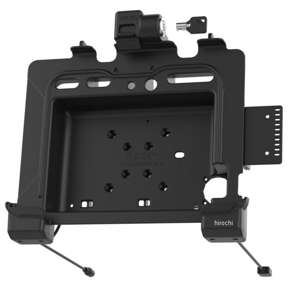 RAM-HOL-ZE22PDLU ラムマウント RAM Mounts Zebra ET8x専用ホルダー キーロック付 パワージャック/シングルポート付 ボール無