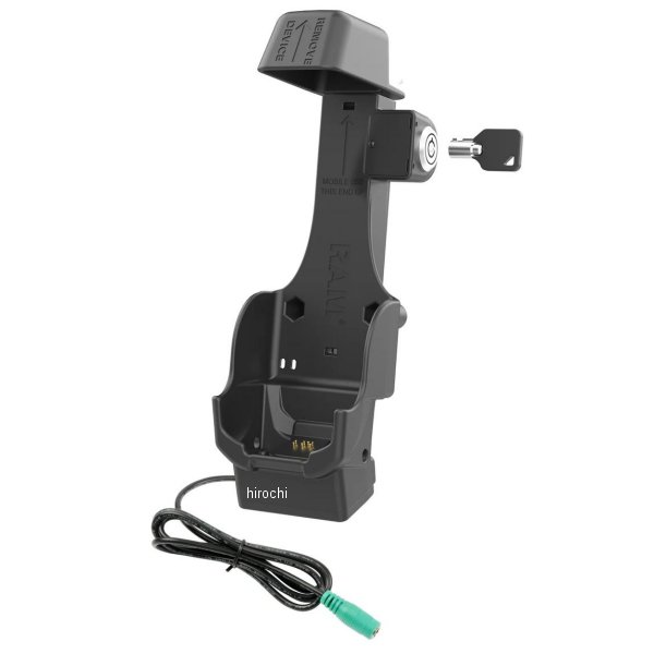 RAM-HOL-ZE26PLU ラムマウント RAM Mounts Zebra TC8300専用ホルダー キーロック付 パワージャック ボール無