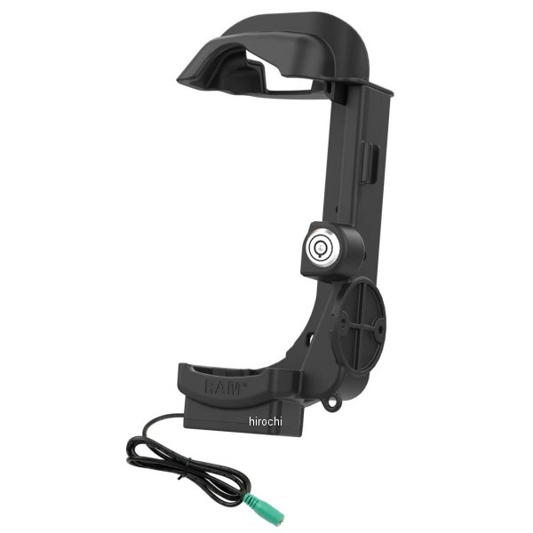 RAM-HOL-ZE32PHLU ラムマウント RAM Mounts Zebra MC9300シリーズ専用ホルダー キーロック付 パワージャック/ヒートピン ボール無