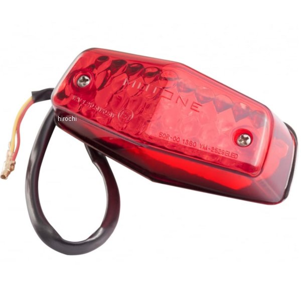 MTE043B モートーンカスタムズ LEDテールライト LUCAS  赤