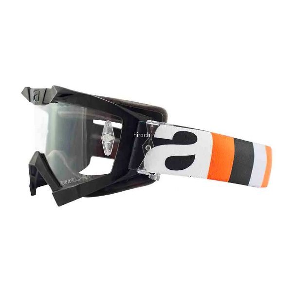 14001-NAR アリート ariete ADRENALINE PRIMIS ゴーグル ブラック&オレンジ