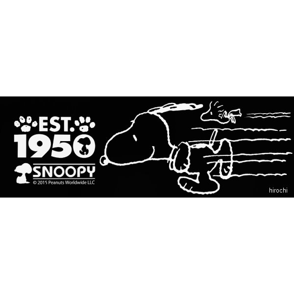 01359SNS31 アークス AXS スヌーピーステッカー PLAY SNOOPY 白文字