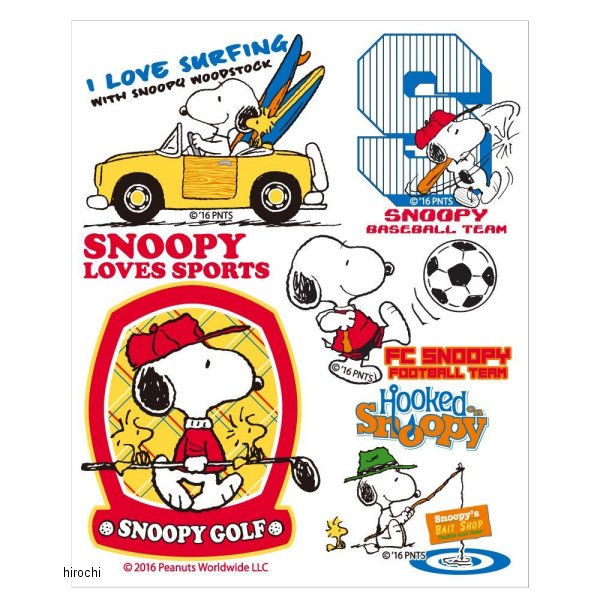 01359SNS54 アークス AXS スヌーピーステッカー SNS-54 アクティブスポーツ