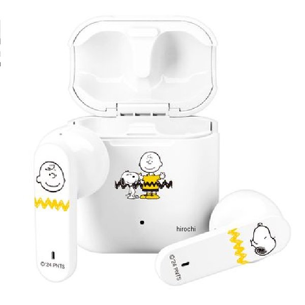 SNA-98 アークス AXS ワイヤレス ステレオイヤホン スヌーピー＆チャーリー・ブラウン