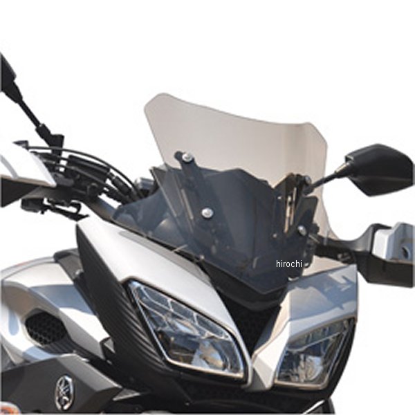 MT-09T 旭風防 メーターバイザー MT-09TRACER ブラウンスモーク
