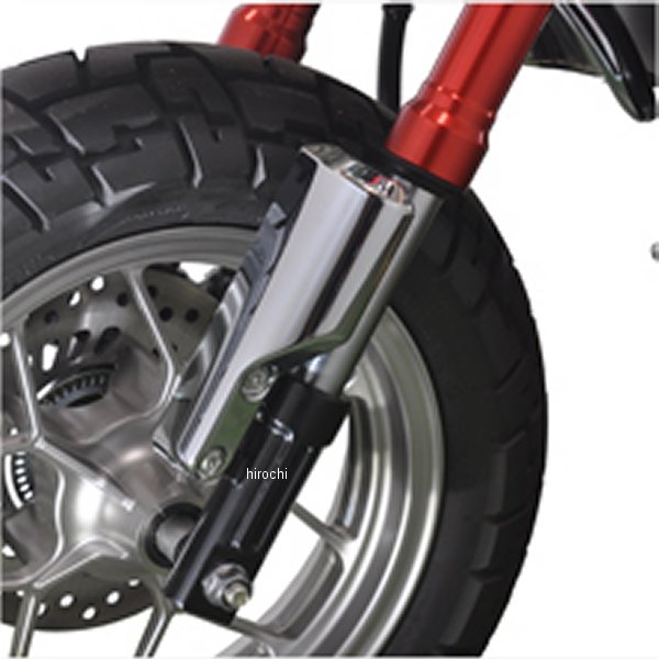 MK-05 旭風防 メッキフロントフォークカバー モンキー125 樹脂クロームメッキ