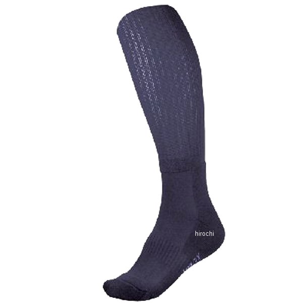 09-007 コミネ KOMINE クールマックスソックス ロング ネイビー フリーサイズ