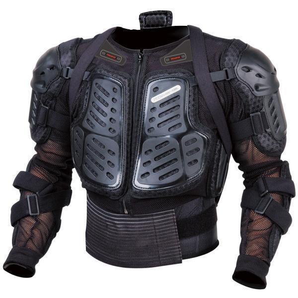 SK-674 コミネ KOMINE セーフティジャケットα ブラック Lサイズ