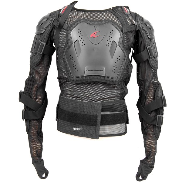 SK-676 コミネ KOMINE フルアーマードボディジャケット ブラック Lサイズ