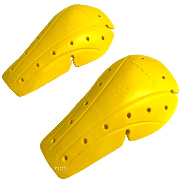 SK-686 コミネ KOMINE ビートルEK 肘・膝用 イエロー W142×H230 左右セット