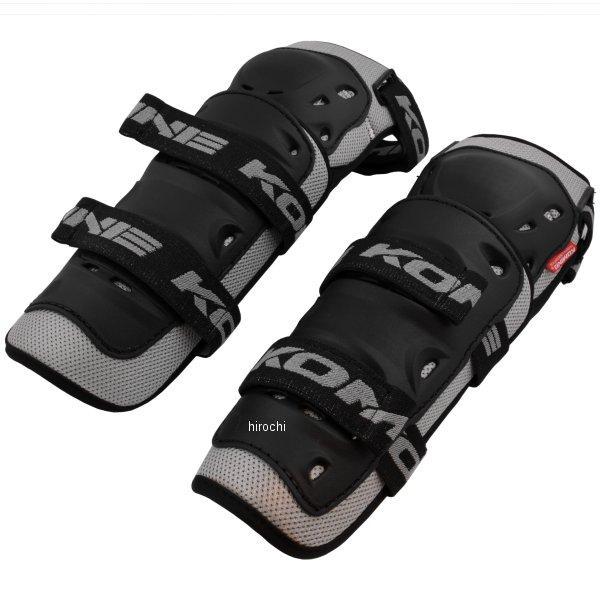 SK-690 コミネ KOMINE CE フレックスニーガード ブラック/チタン フリーサイズ