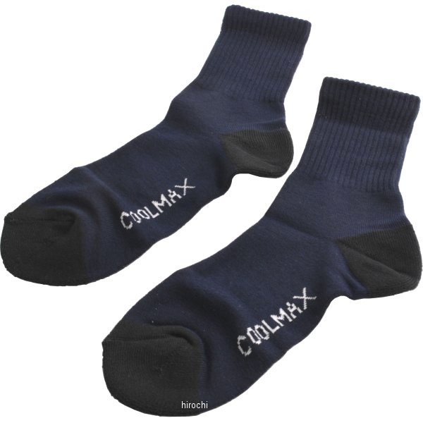 AK-323 コミネ KOMINE クールマックス サマー ソックス ダークネイビー Mサイズ