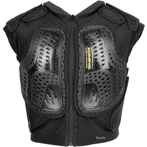 SK-696 コミネ KOMINE CE ボディ プロテクション インナー ベスト 黒 2XLサイズ