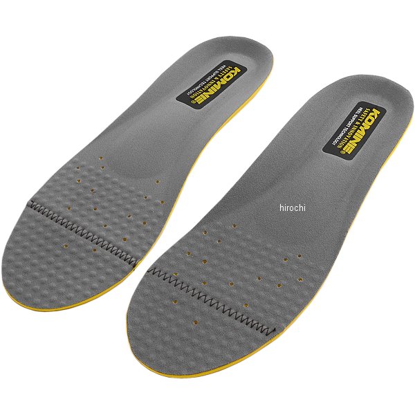 BK-206 コミネ KOMINE メモリー フォーム クッション インソール 灰 フリーサイズ