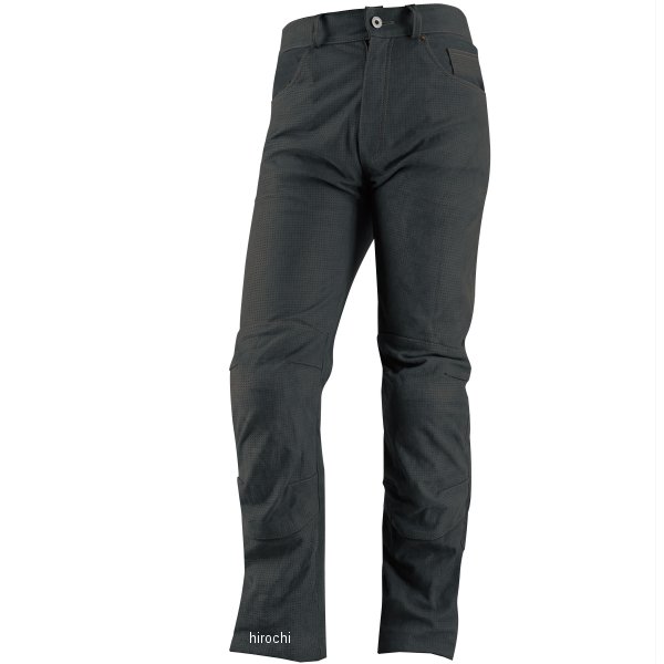 PK-632 コミネ KOMINE プレミアム ベント レザージーンズ レディース 黒 WM/28サイズ (防水)